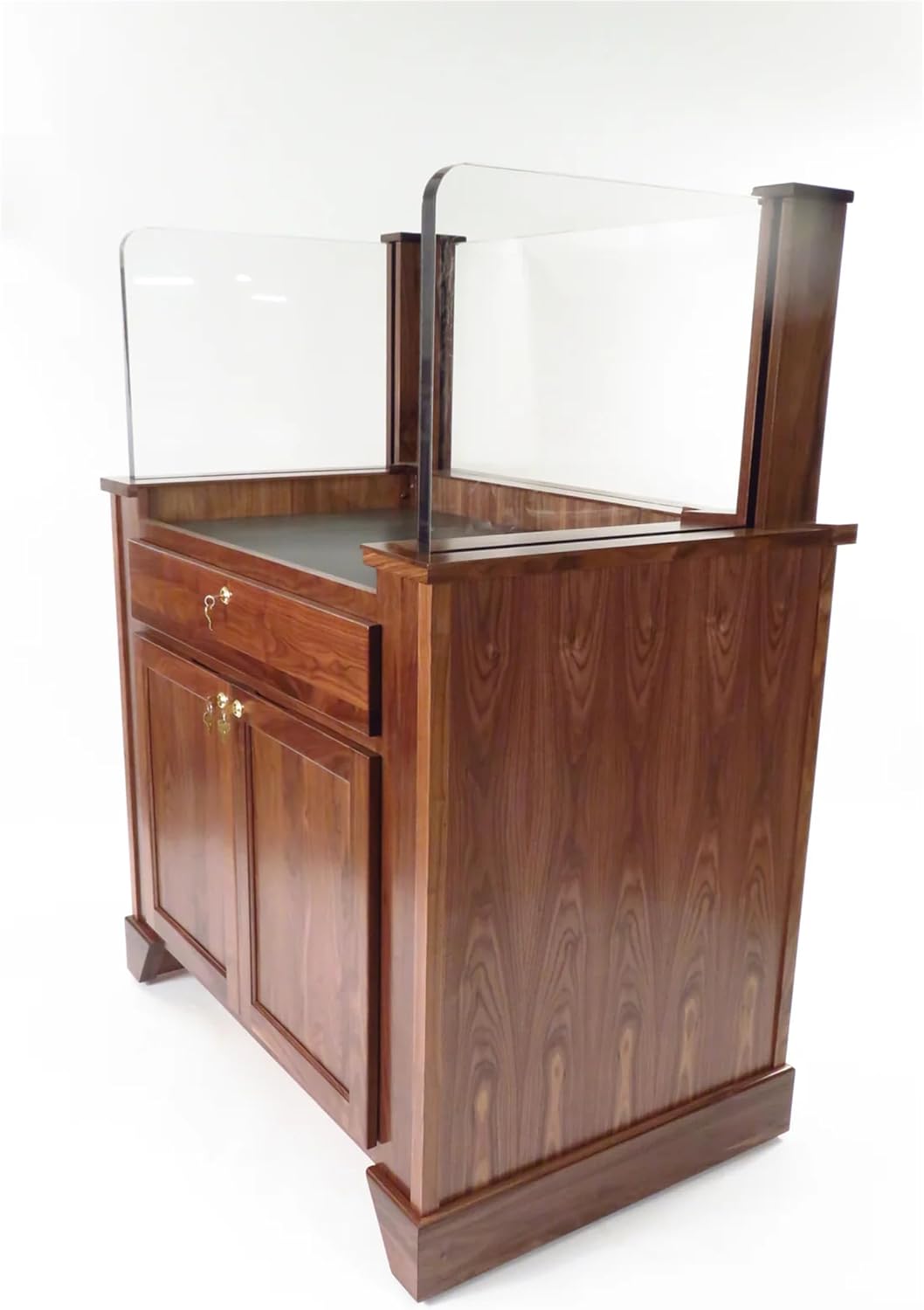 NIJ Level III bullet resistant workstation,bullet resistant workstation review,best ballistic security desk,Protector workstation pros cons,NIJ Level III ballistic glass desk,should I buy a bulletproof workstation unboxing and complete package contents