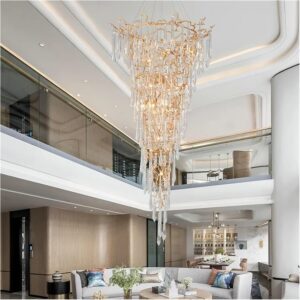 Image 1 of buy grand hall luxury crystal chandelier