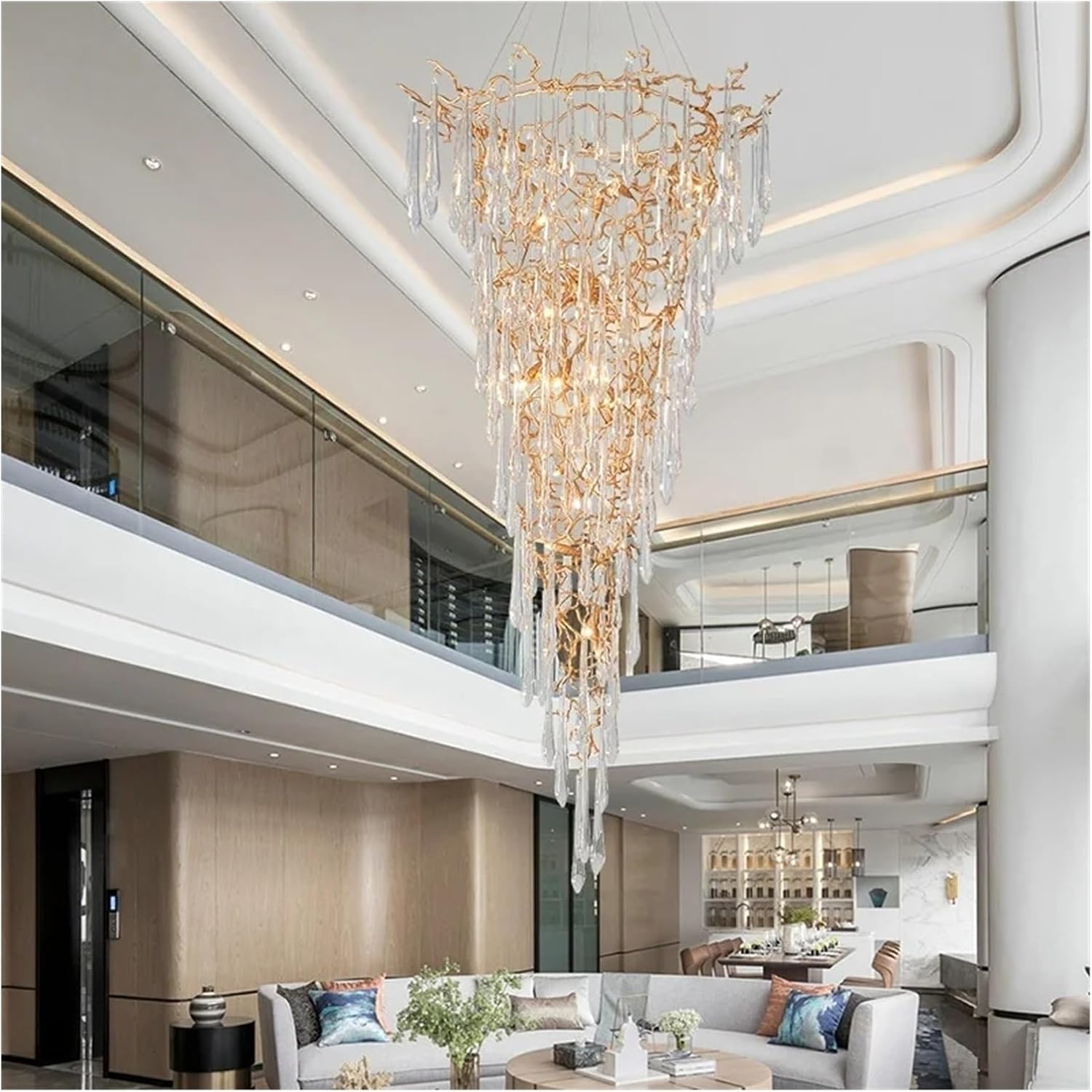 buy grand hall luxury crystal chandelier,best large crystal chandelier for staircase,grand hall chandelier pros cons,should I buy a luxury crystal chandelier,high-end chandelier vs alternatives,large villa chandelier worth buying - detailed features and technical specifications