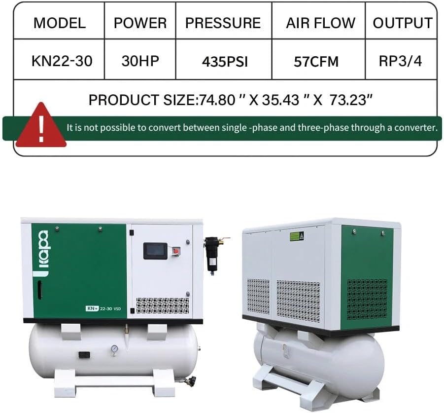buy kapa 30hp 4-in-1 rotary screw air compressor,kapa 30hp screw compressor review,kapa 4-in-1 air compressor pros cons unboxing and complete package contents