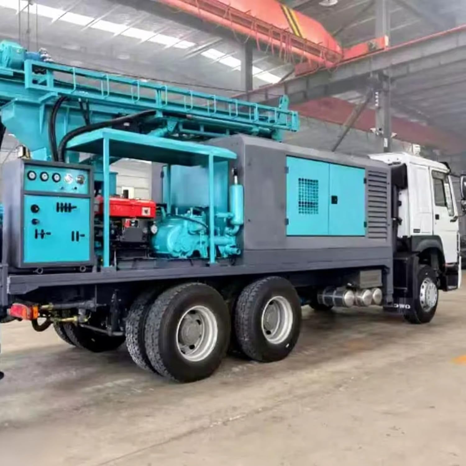 buy truck mounted water well drilling rig,should I buy a truck mounted water rig,truck mounted water well drilling vs skid,mobile water drilling machine pros cons,best water borehole drilling equipment,mobile water rig worth buying unboxing and complete package contents