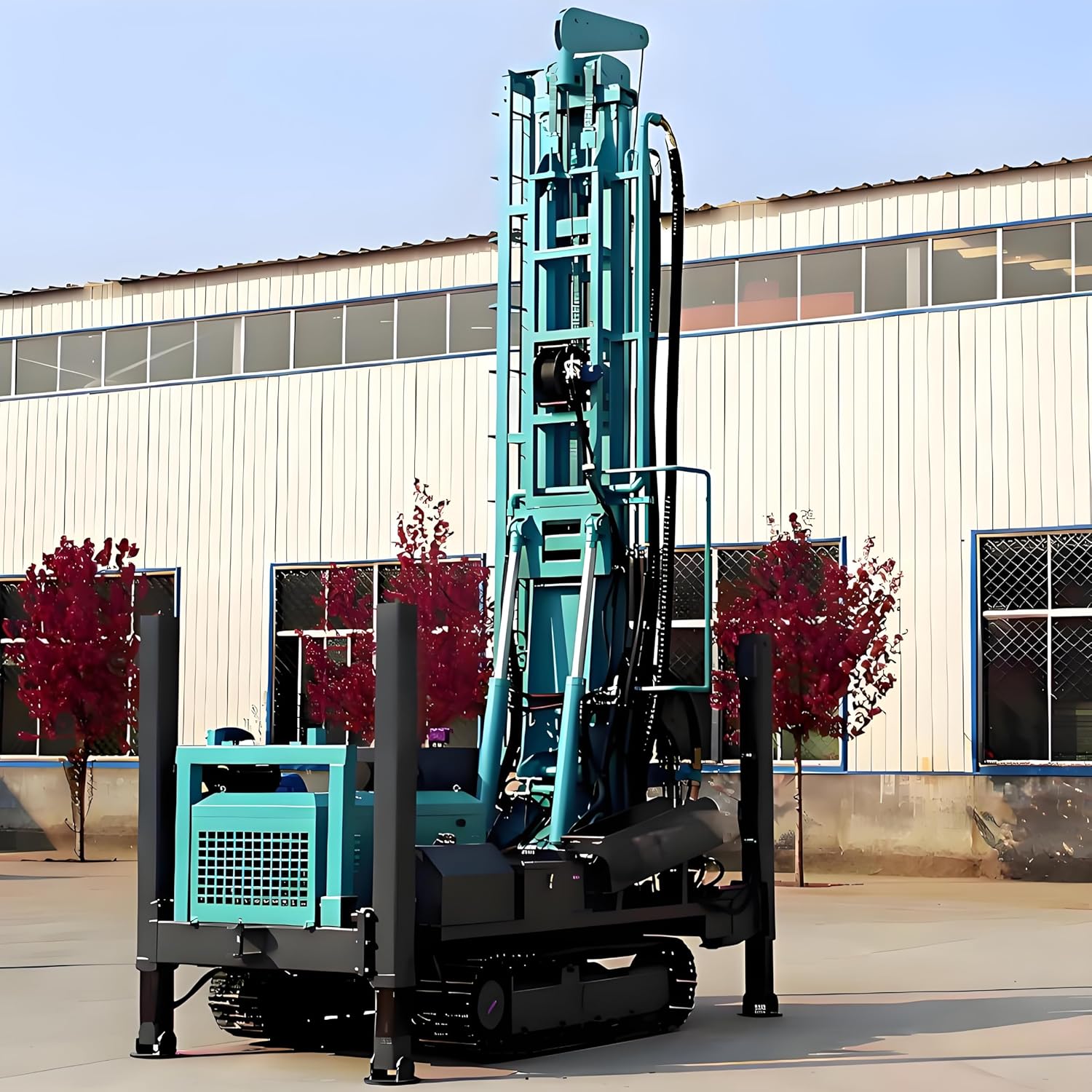 Portable Borehole Drilling Machine Review: Honest Pros & Cons 2 portable borehole drilling machine review,best mini water well drill rig,crawler ground drilling equipment pros cons,portable well drill rig worth buying,should I buy a crawler drilling machine,mobile drilling rig for home wells benefits unboxing and complete package contents