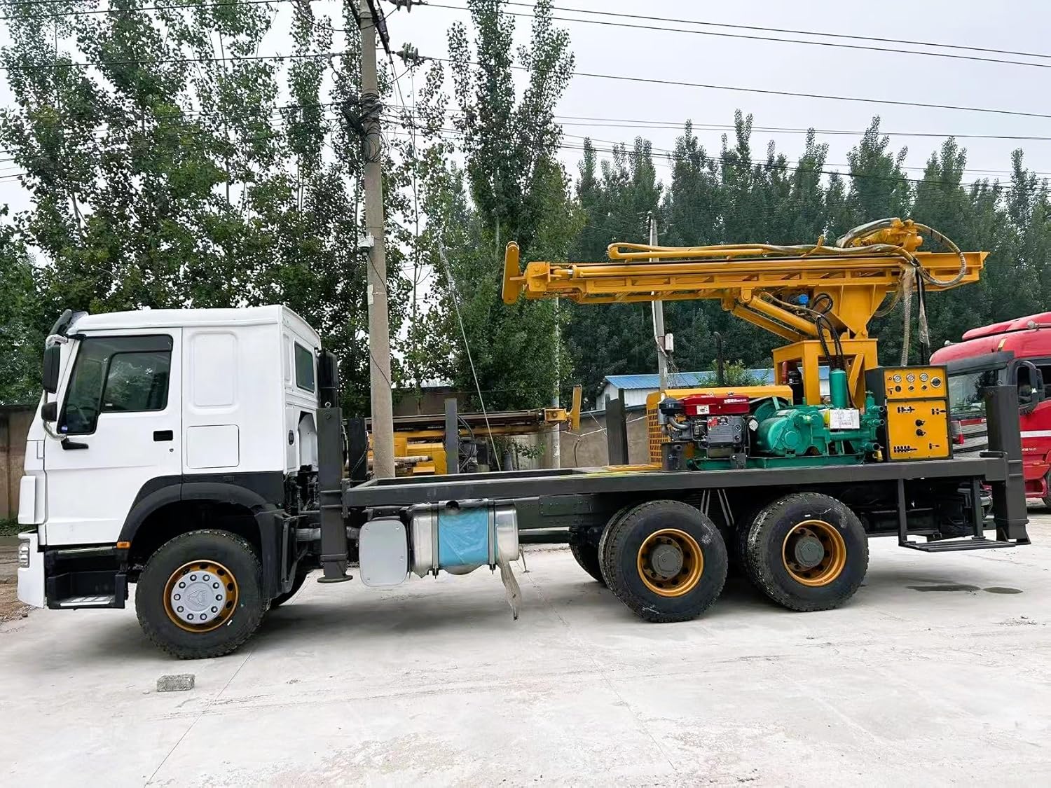 truck mounted water well drilling machine,best truck mounted drilling rig,300m borehole drilling rig review,heavy duty mobile well drill pros cons,buy mining survey borehole machine,truck mounted drilling rig worth buying performance testing and real-world results
