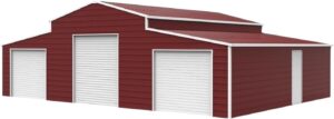 Image 1 of 42x30 metal storage shed