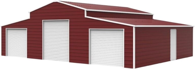 Image 1 of 42x30 metal storage shed