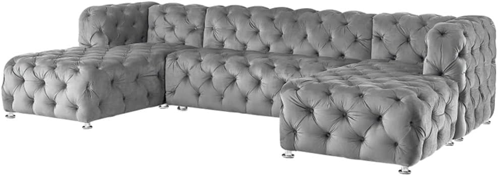 DUYHBAWRS U-shaped sofa review,U-shaped sectional review and rating,is DUYHBAWRS sofa worth buying,velvet modular sofa review pros cons,U-shaped sofa review honest opinion,DUYHBAWRS sectional review verdict performance testing and real-world results