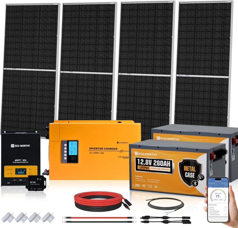 Image 1 of ECO-WORTHY 800W solar panel kit review