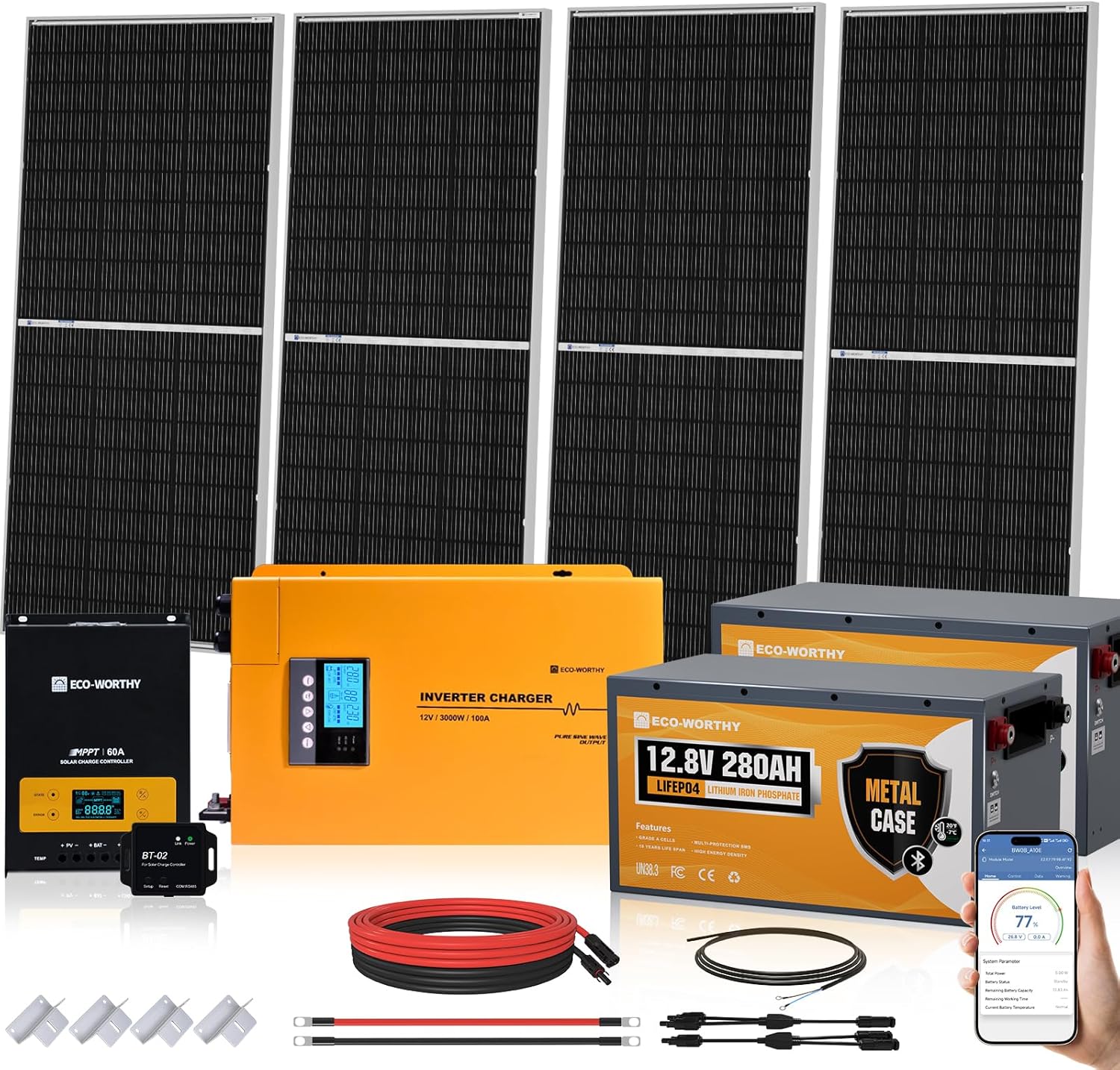 ECO-WORTHY 800W solar panel kit review,ECO-WORTHY solar kit review and rating,ECO-WORTHY 800W solar system review pros cons,is ECO-WORTHY 800W solar panel kit worth buying,ECO-WORTHY RV solar kit review honest opinion,ECO-WORTHY 800W complete system review verdict - detailed features and technical specifications