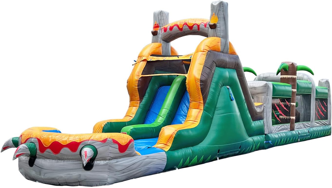 HeroKiddo T-Rex inflatable obstacle course review,HeroKiddo T-Rex obstacle course review and rating,is HeroKiddo T-Rex inflatable worth buying,HeroKiddo T-Rex obstacle course review pros cons,HeroKiddo T-Rex water slide review honest opinion,HeroKiddo T-Rex obstacle course review verdict - detailed features and technical specifications