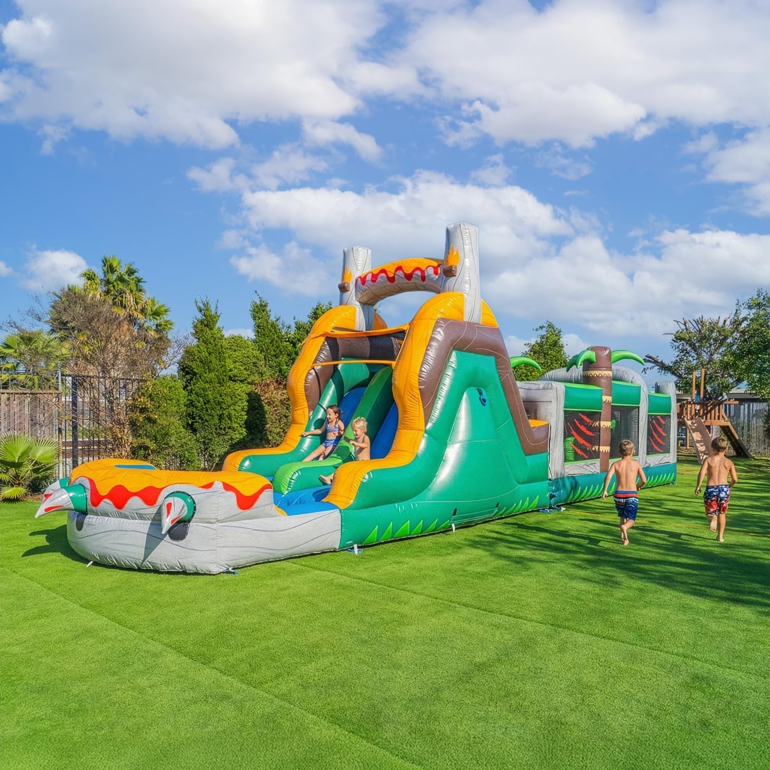 Step-by-step guide for HeroKiddo T-Rex inflatable obstacle course review,HeroKiddo T-Rex obstacle course review and rating,is HeroKiddo T-Rex inflatable worth buying,HeroKiddo T-Rex obstacle course review pros cons,HeroKiddo T-Rex water slide review honest opinion,HeroKiddo T-Rex obstacle course review verdict - complete tutorial