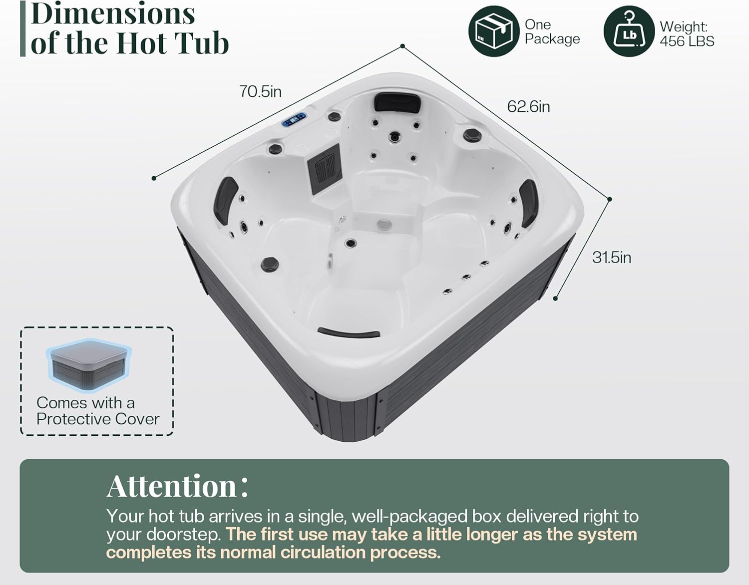 Jocisland 4 Person Outdoor Hot Tub review,Jocisland hot tub pros cons,best 4 person plug and play hot tub,Jocisland hot tub worth buying,Jocisland vs competitors,should I buy Jocisland outdoor hot tub unboxing and complete package contents