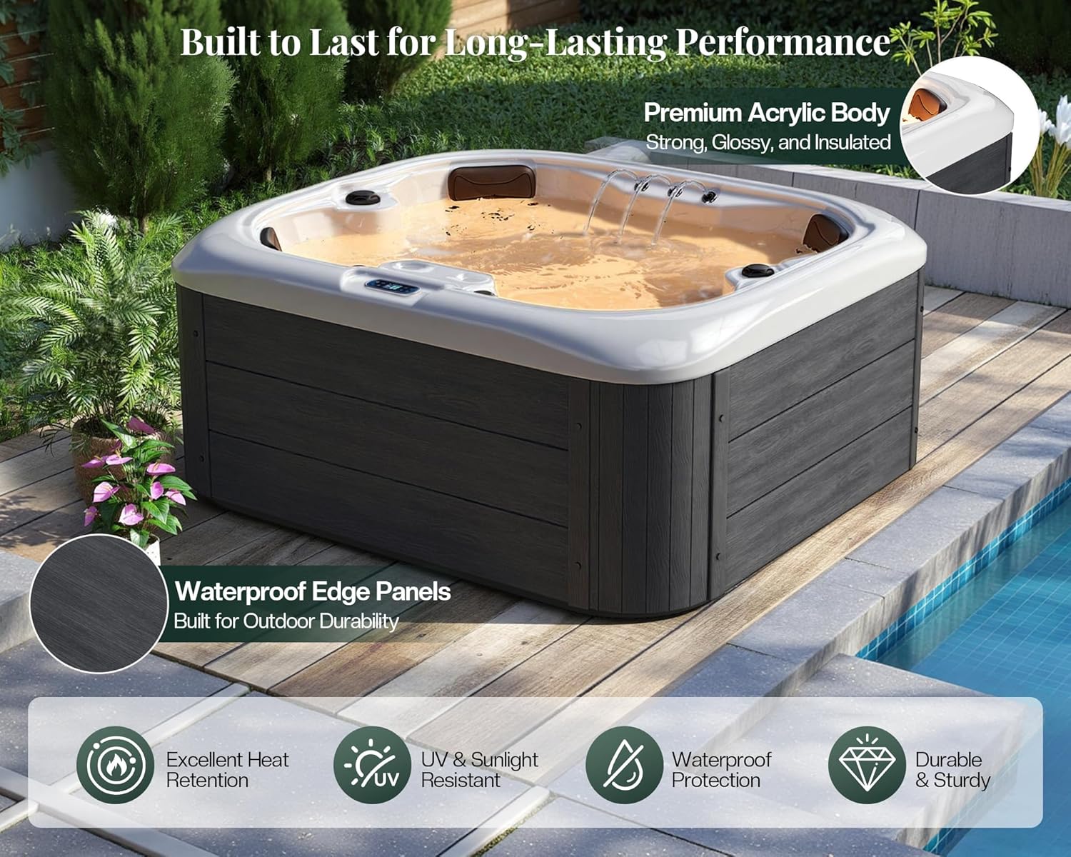 Jocisland 4 Person Outdoor Hot Tub review,Jocisland hot tub pros cons,best 4 person plug and play hot tub,Jocisland hot tub worth buying,Jocisland vs competitors,should I buy Jocisland outdoor hot tub performance testing and real-world results