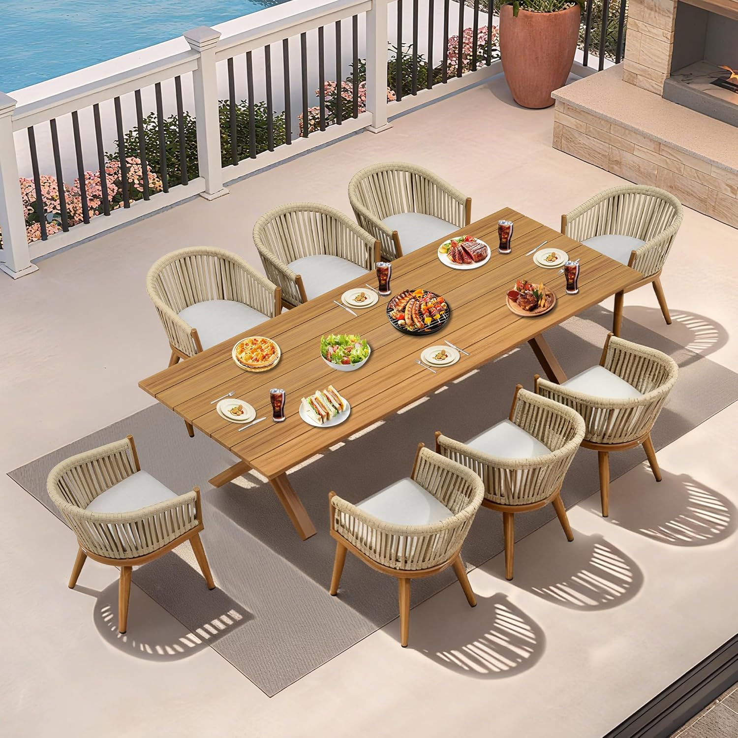 PURPLE LEAF outdoor dining set review,PURPLE LEAF dining set review and rating,is PURPLE LEAF outdoor set worth buying,PURPLE LEAF patio set review pros cons,PURPLE LEAF 9 piece set review honest opinion,PURPLE LEAF aluminum wicker set review verdict - detailed features and technical specifications