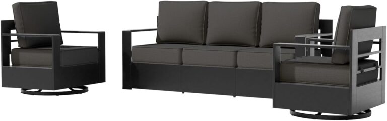 Image 1 of Qsoer 3-piece patio conversation set review