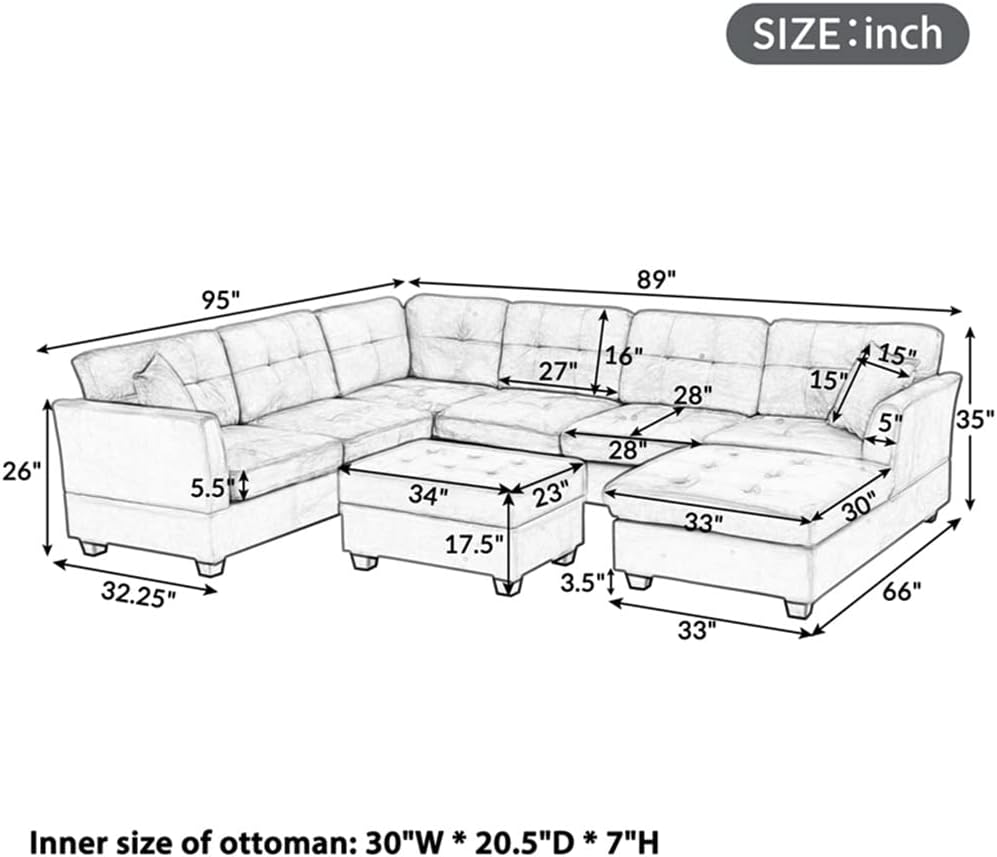 Step-by-step guide for U-Style Upholstery Sectional Sofa review,sectional sofa review and rating,is U-Style sofa worth buying,U-Style sofa review pros cons,sectional sofa with storage review honest opinion,U-Style upholstery sofa review verdict - complete tutorial