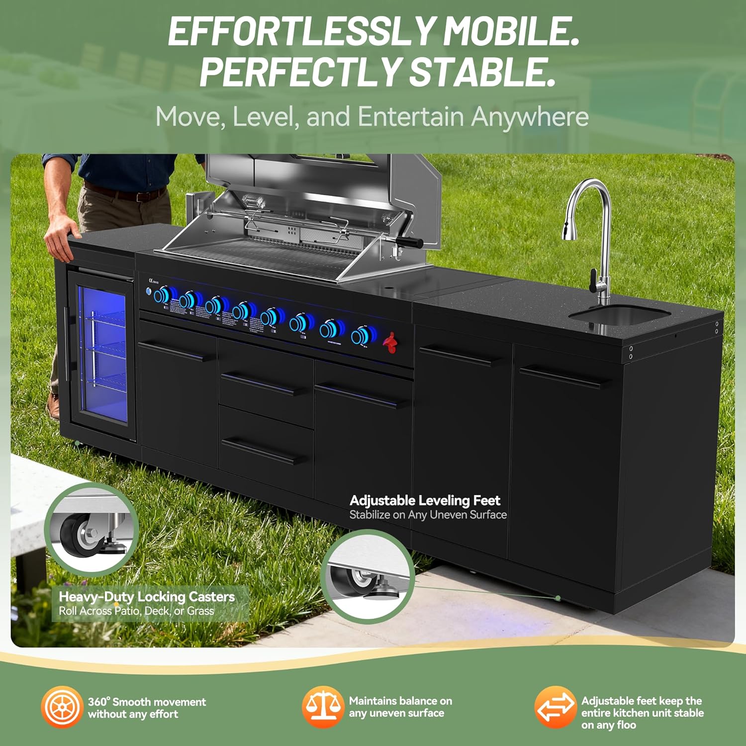VESTIVIUM outdoor kitchen review,VESTIVIUM 112 modular grill station pros cons,best all-in-one outdoor kitchen worth buying,VESTIVIUM outdoor kitchen vs competitors,should I buy VESTIVIUM outdoor kitchen,VESTIVIUM 8-burner grill station honest performance testing and real-world results