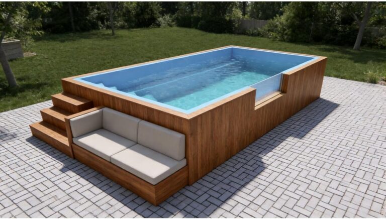 Image 1 of container swimming pool buy