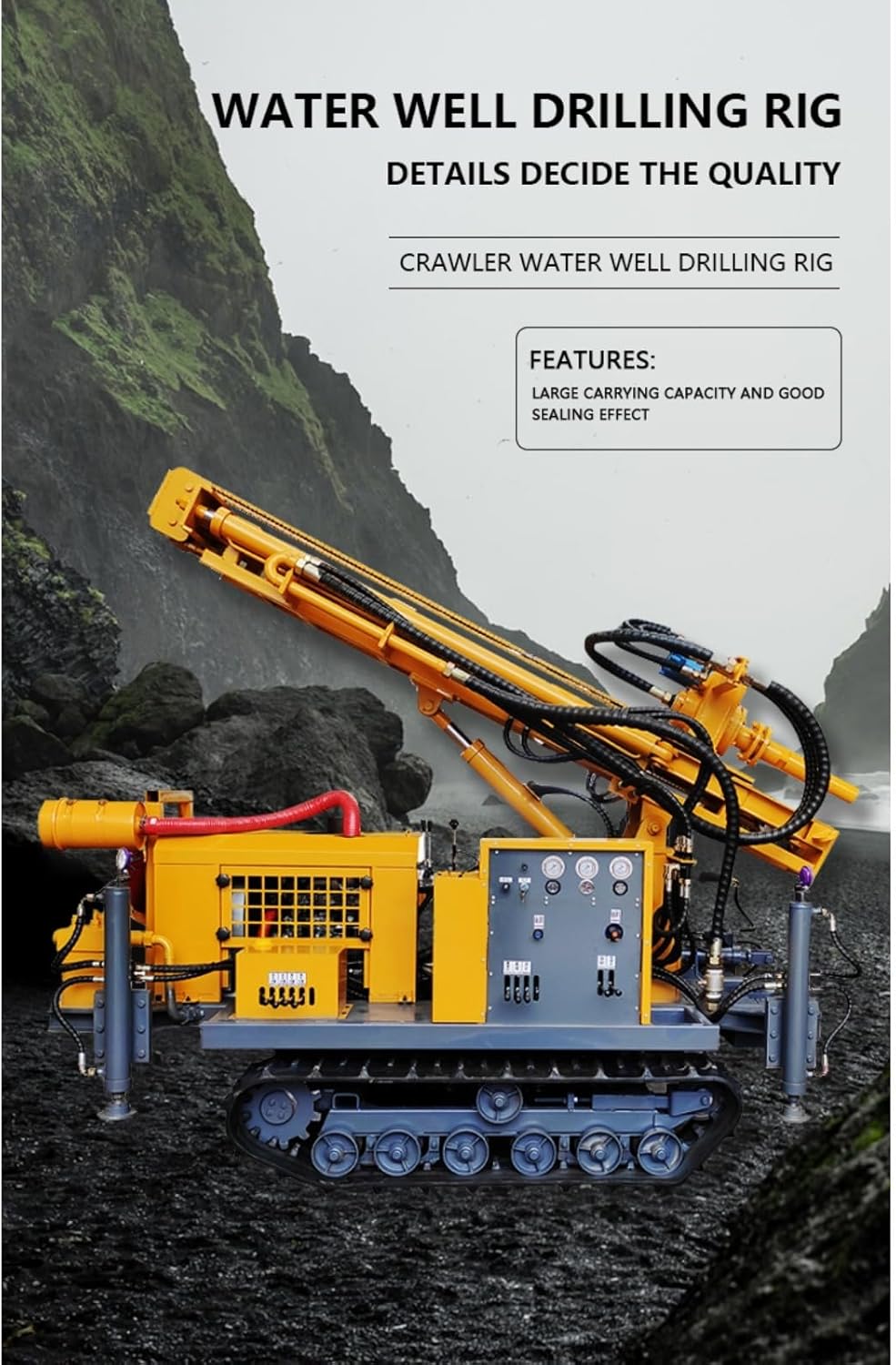 hydraulic water well drilling rig,crawler water well drilling rig for sale,buy water well drilling rig 300m,water well drill rig pros cons,hydraulic pneumatc rock drill machine worth buying,best water well drilling rig for agriculture performance testing and real-world results