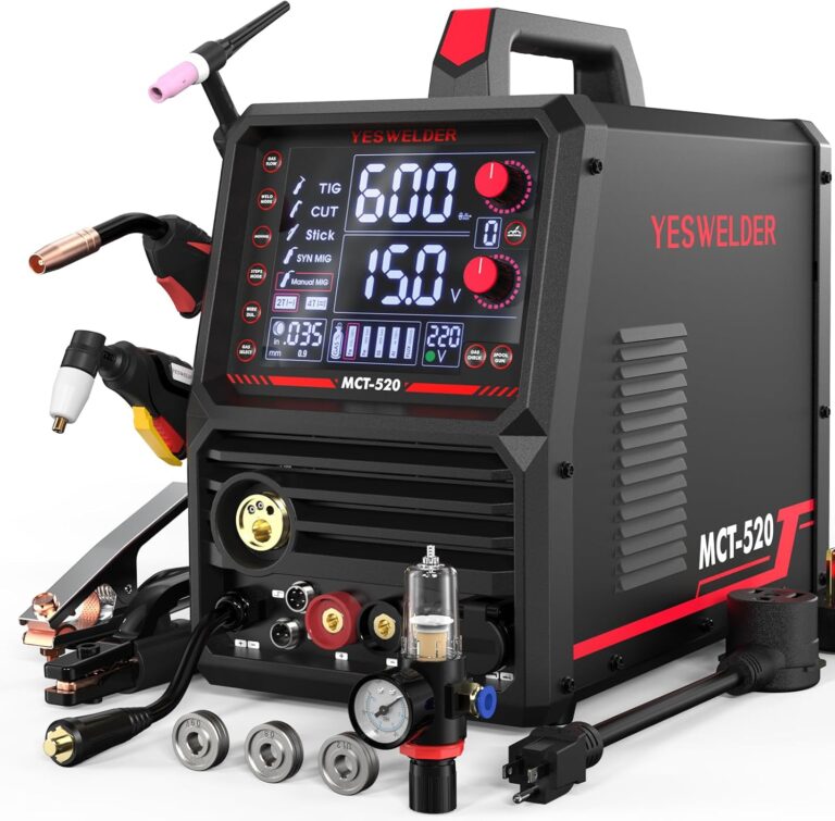 YESWELDER MCT-520 Review: 6-in-1 Welder & Plasma Cutter Tested 3 Image 1 of YESWELDER MCT-520 review